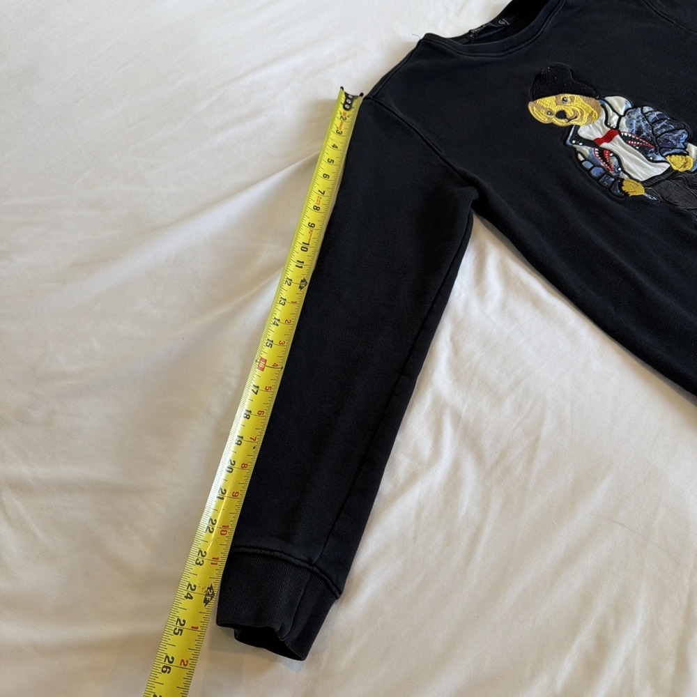Hudson Outerwear Hype Bear Sweater Size Small Embroidered - Picture 7 of 9